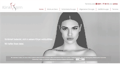 Desktop Screenshot of klinikamstern.de