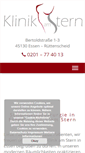 Mobile Screenshot of klinikamstern.de